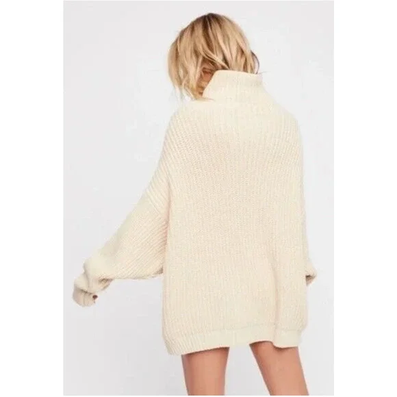 Free People cream swim too deep sweater - Picture 2 of 6